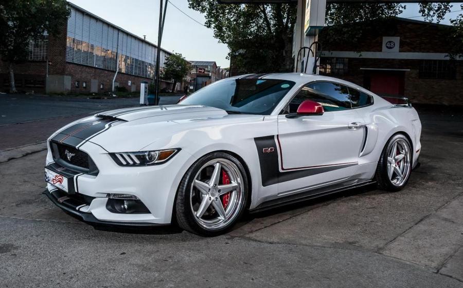 Ford Mustang GT on Vossen Whells (VWS-3) '2018